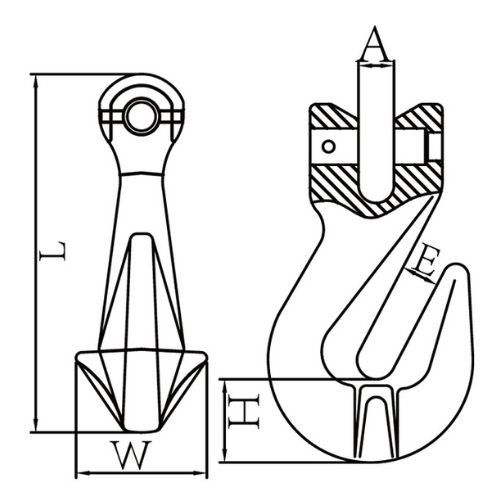 Duke Clevis Grab Hook