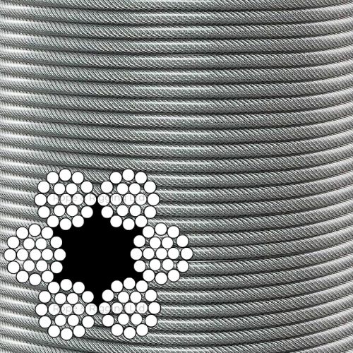 6x19 PVC Galvanised Wire Rope