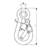 Black Screwgate Carbine Hook
